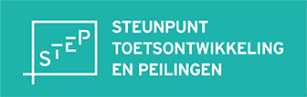 Logo Steunpunt Toetsontwikkeling en Peilingen